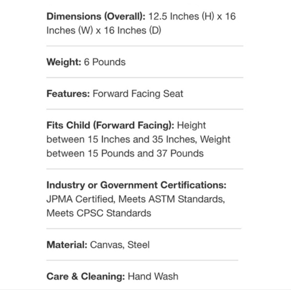 NEW Regalo Portable Unisex Multi-Functional Booster Seat w/Attachable Tray, Aqua - Picture 15 of 16